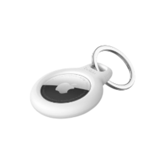 Belkin - Estuche para Airtag - blanco - para Apple AirTag