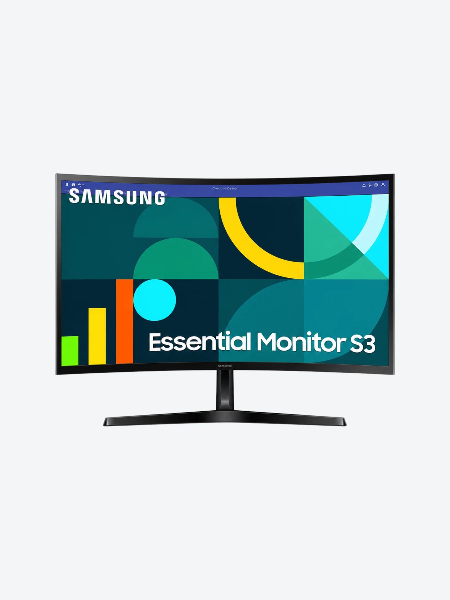 MONITOR SAMSUNG S3 CURVO 27" ESSENTIAL 100Hz 1800R