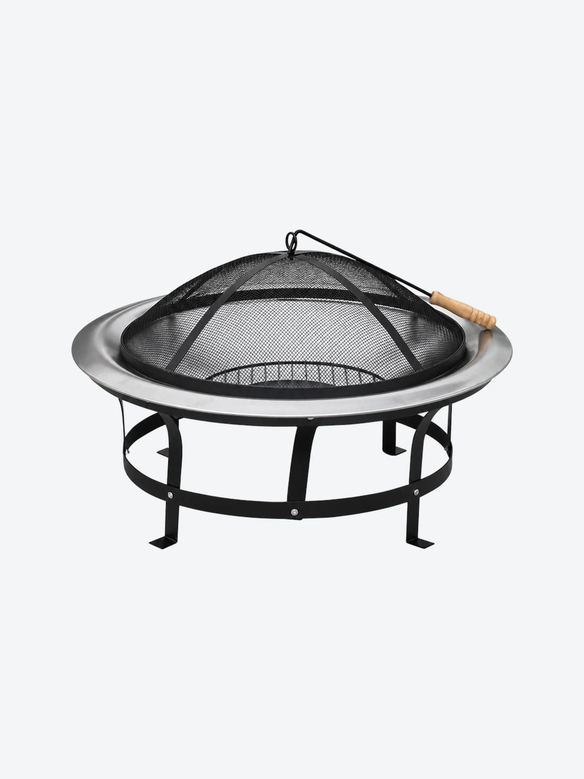 CALENTADOR DE LENA O CARBON 74X74X45 CM-1