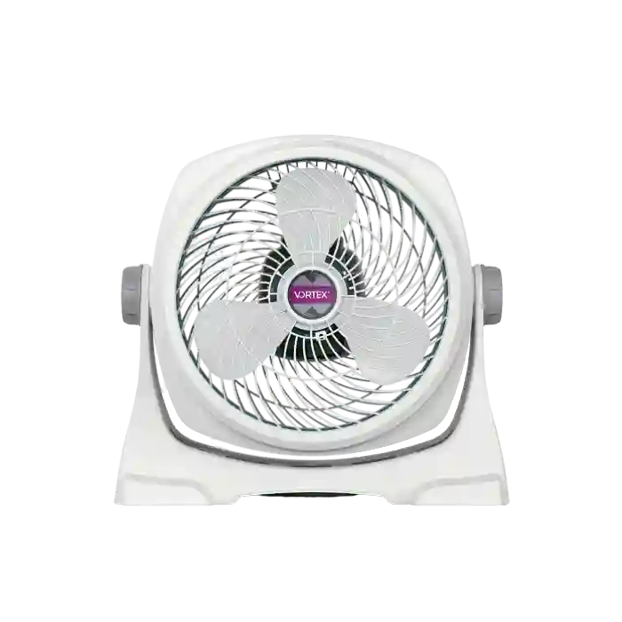 Ventilador de Aire Vortex AFV-1212 12" con  3 Velocidades y  Empotrable en Pared Color Blanco-7