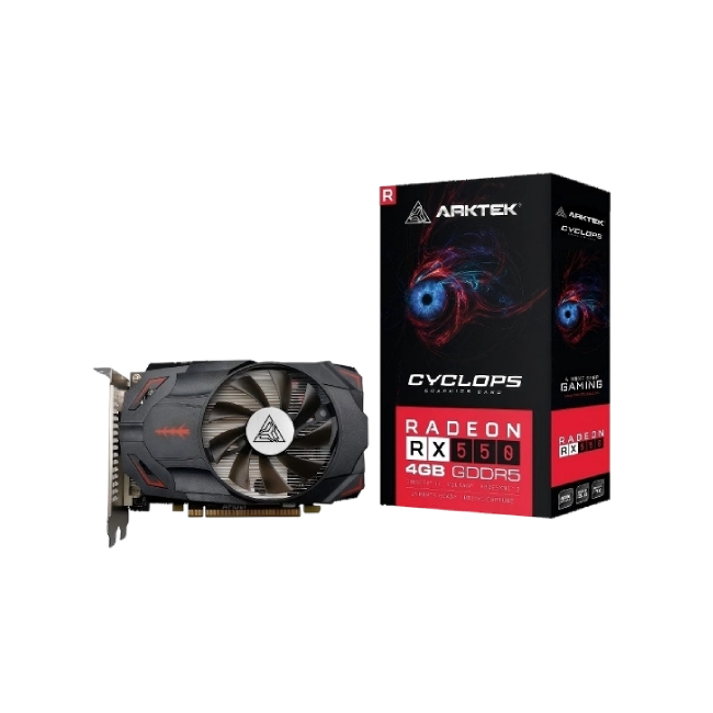 Tarjeta de Video Arktek RX550 4GB DDR5-12