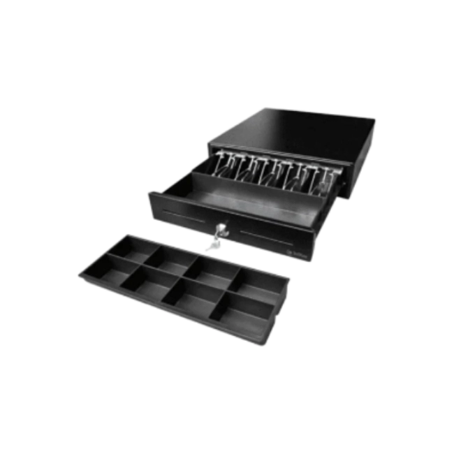 Caja Registradora AON CDK-58 Para Billetes y Monedas AO-CD-1004 Color Negro-2