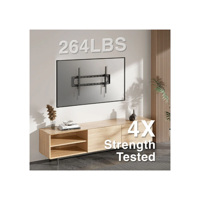 SOPORTE ARGOM PARA TV 60" A 120", DOBLE BRAZO INCLINABLE, 900 X 600 MM-3