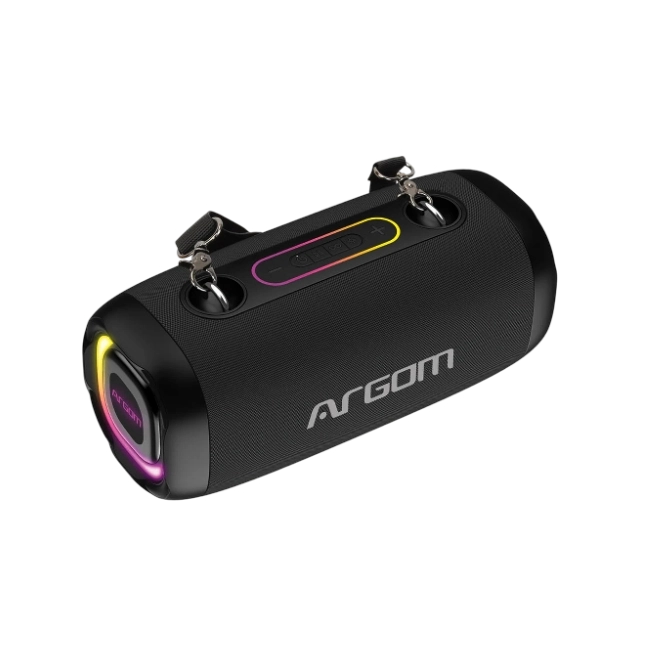 Bocina Argom ARG-SP-3141BK Altavoz Bluetooth Inalambrico Premium Radyon X41 con Luces LED-2