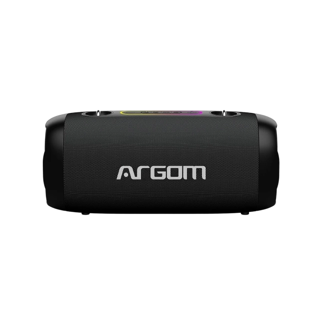 Bocina Argom ARG-SP-3141BK Altavoz Bluetooth Inalambrico Premium Radyon X41 con Luces LED