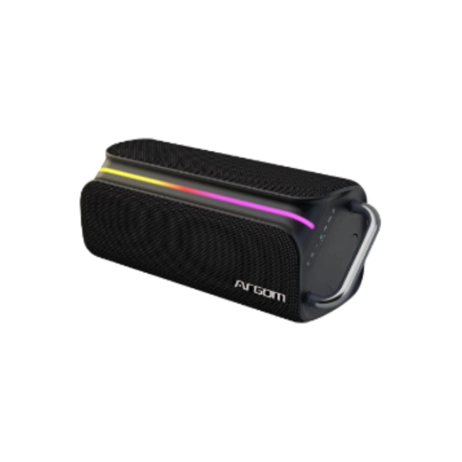 BOCINA ARGOM AMBIENCE 66 NEGRO - BT, 220W RMS, LUCES RGB, FUNCION TWS-4