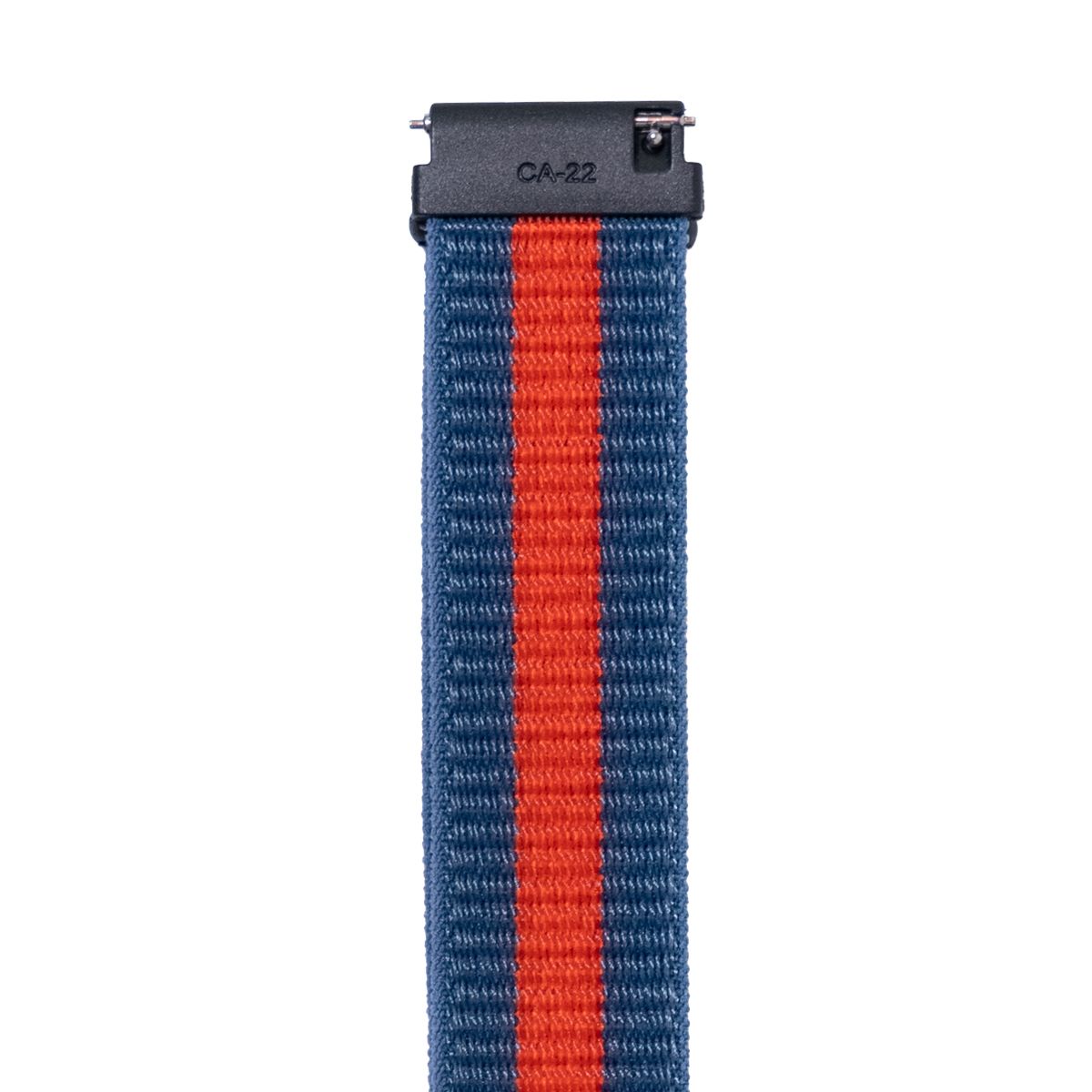 Pulsera T7 y T8 velcro azul naranja-2