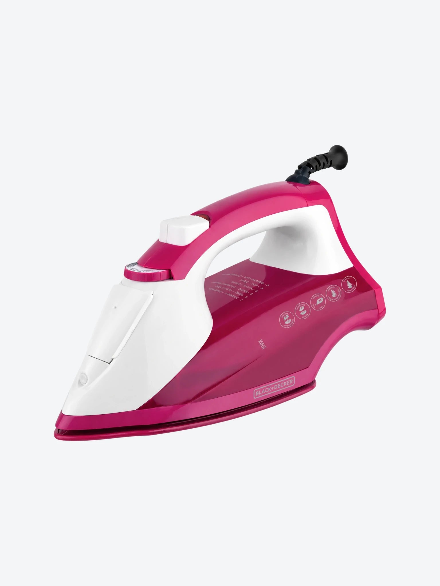 Plancha Para Ropa Black+Decker IR1850 Color Fucsia-1