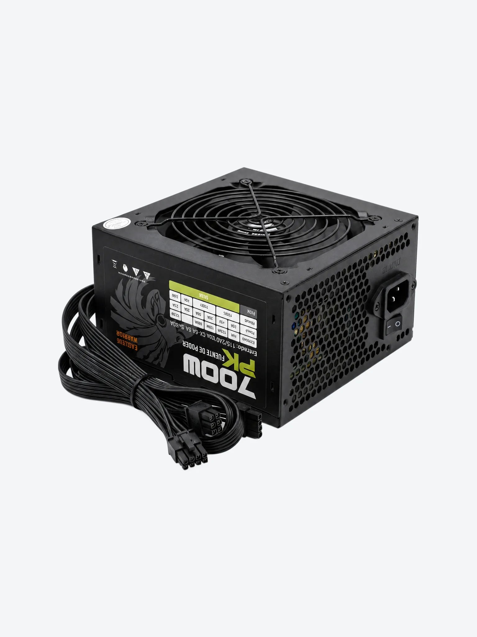 Fuente de Poder Eagle Warrior 700W PK700R2B001C 80Plus Bronze