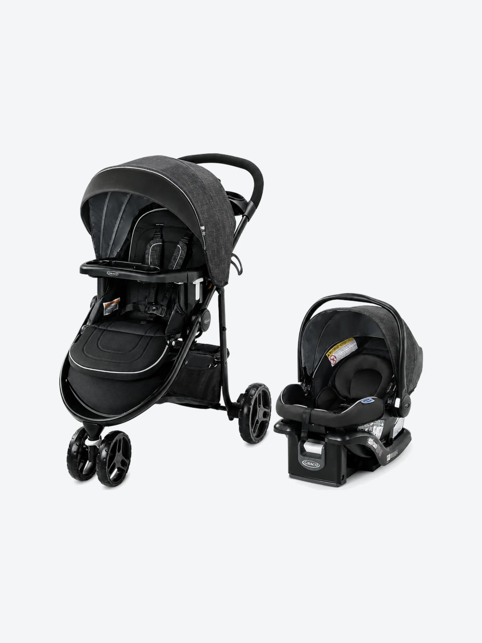 Graco Carruaje Modes 3 Lite DLX con Asiento de Carro Infantil SnugRide 35 Lite LX-1