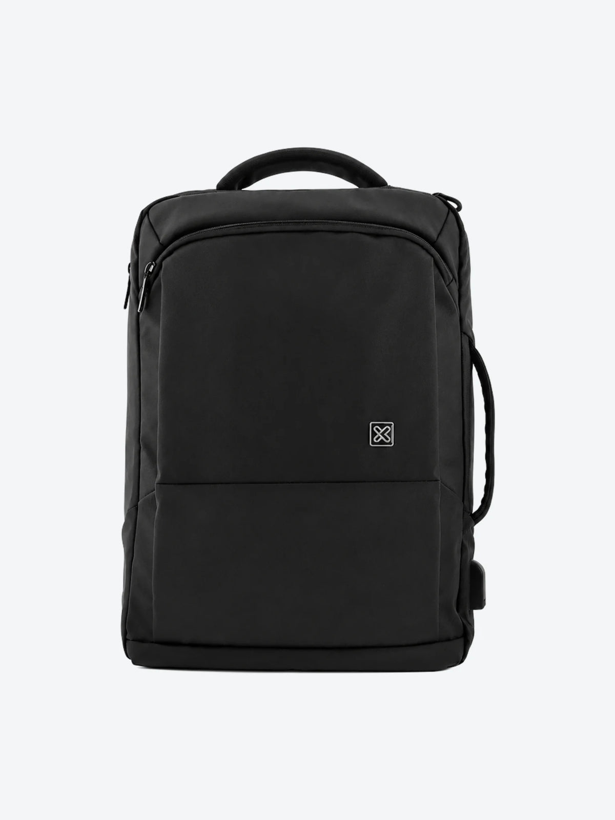 Klip Xtreme - Notebook carrying backpack - 15.6" - Polyester - Black - 2 in 1 Backpack & NB Case-1