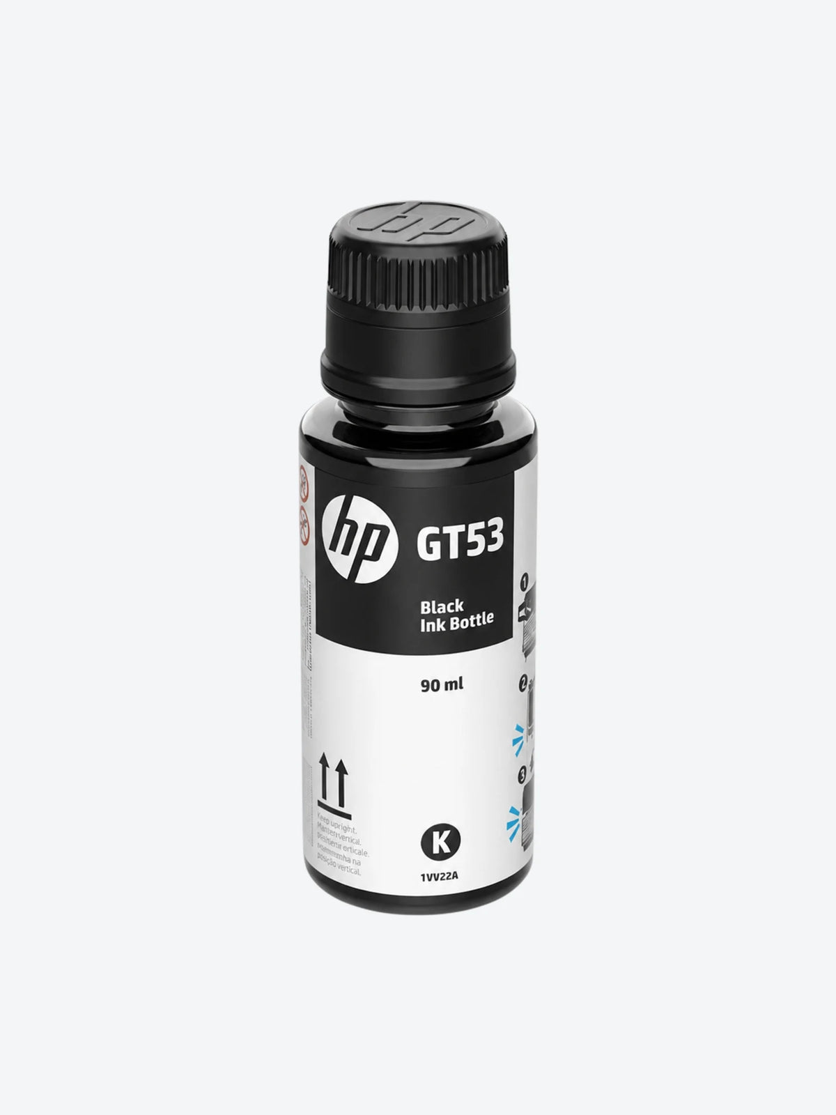 HP GT53 Negro DesignJet Original de 90 ml