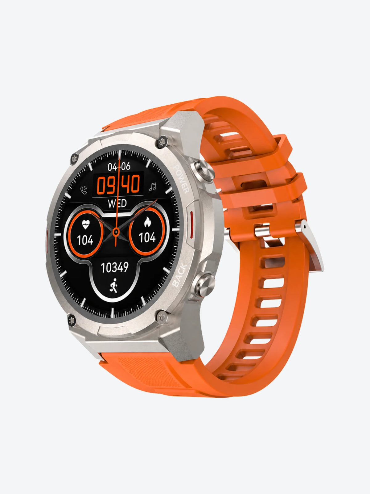 SMART WATCH HIFUTURE MIX 2 / BANDA DE 22MM NARANJA-1