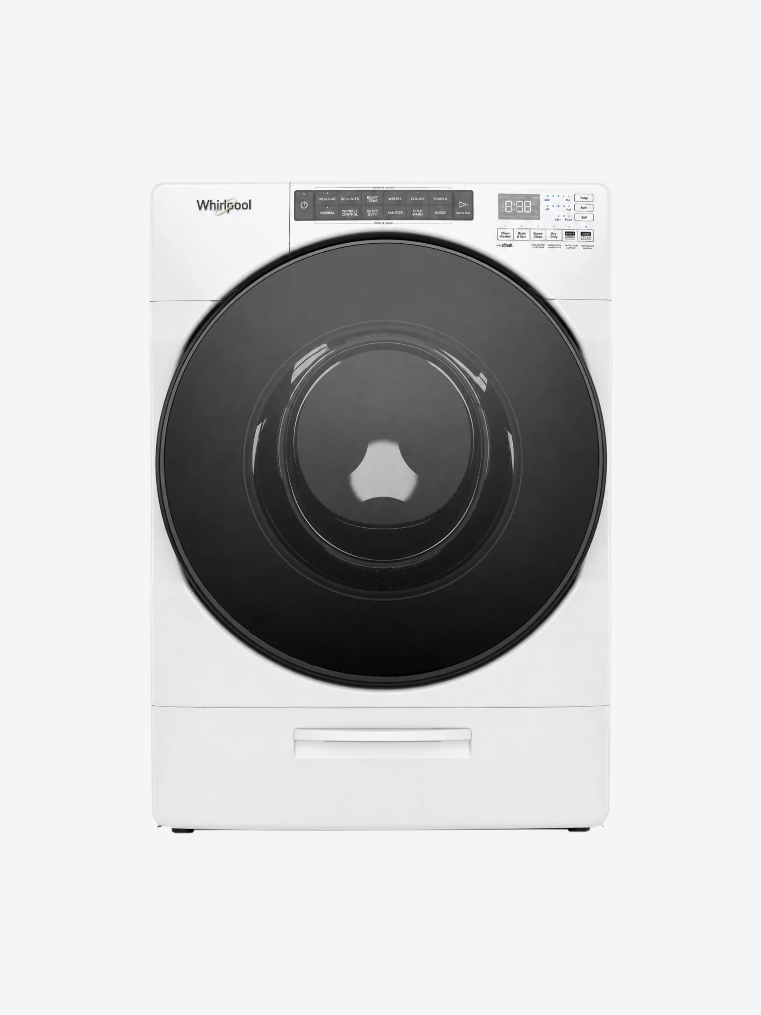 Lavasecadora Whirlpool 20Kg Electrica Con Dispensador Load&Go Carga Frontal Color Blanco