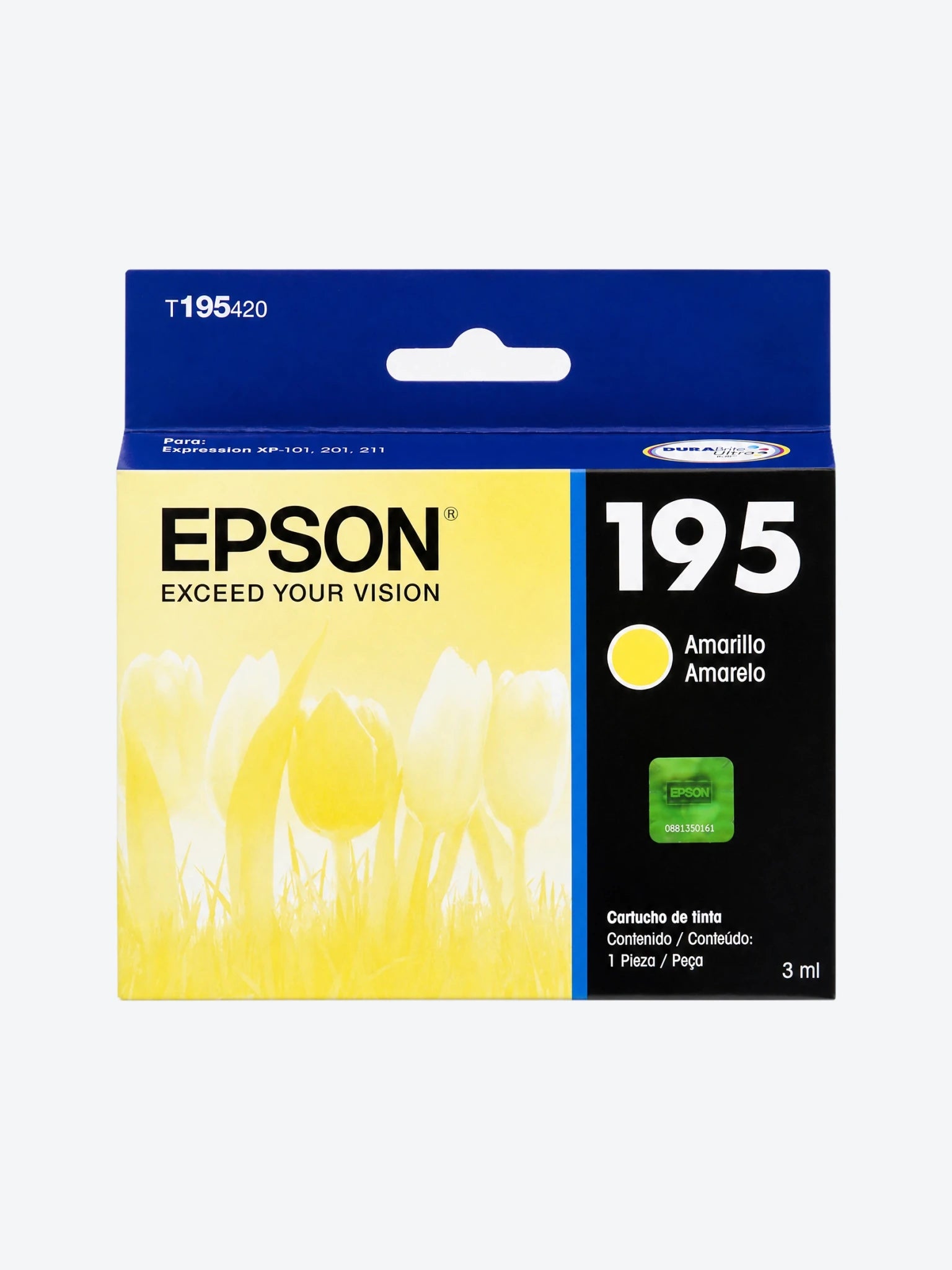 CARTUCHO DE TINTA T195420-AL T195 AMARILLO EPSON-1