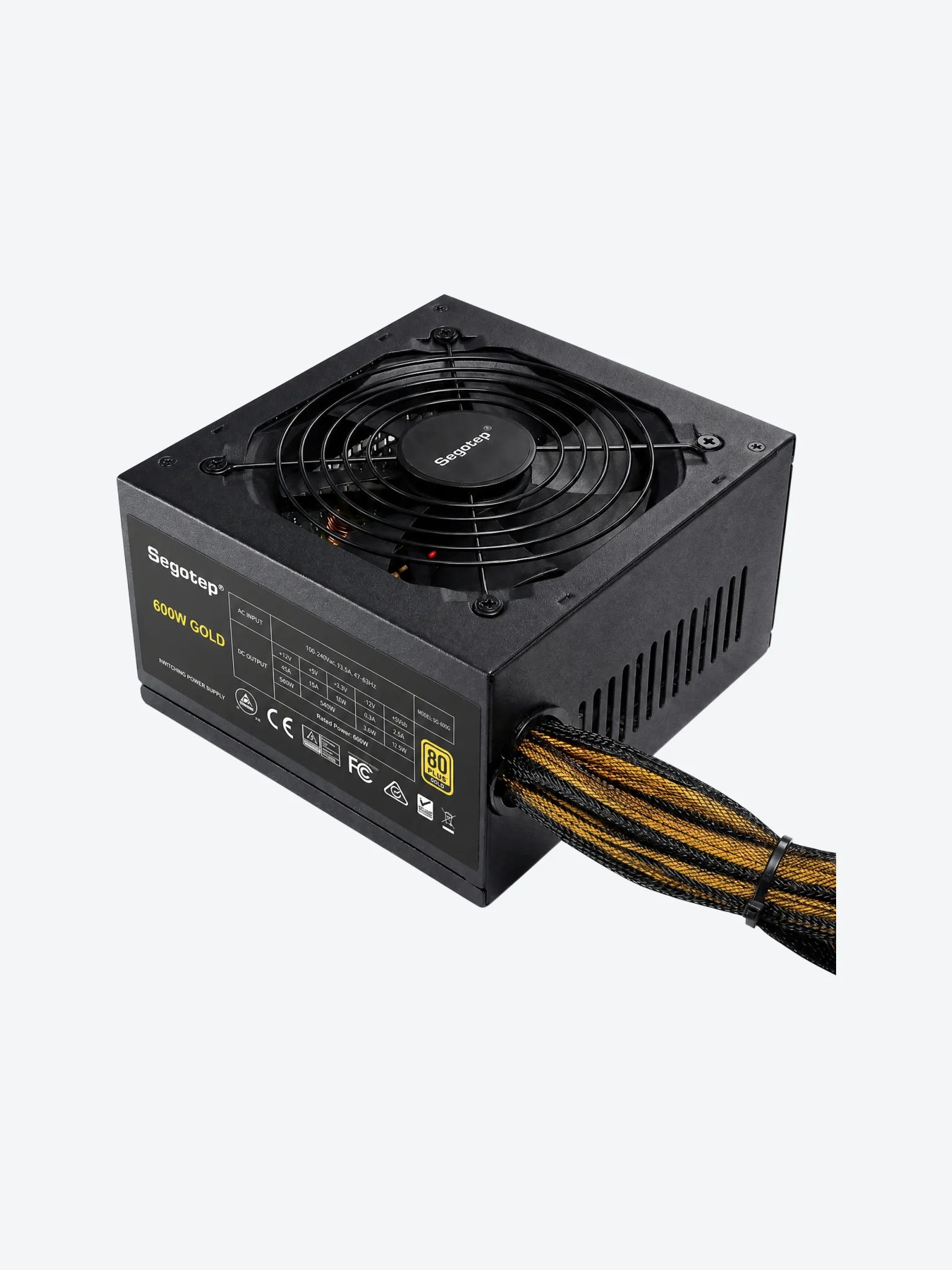 FUENTE DE PODER SEGOTEP 80+ GOLD 600W-1