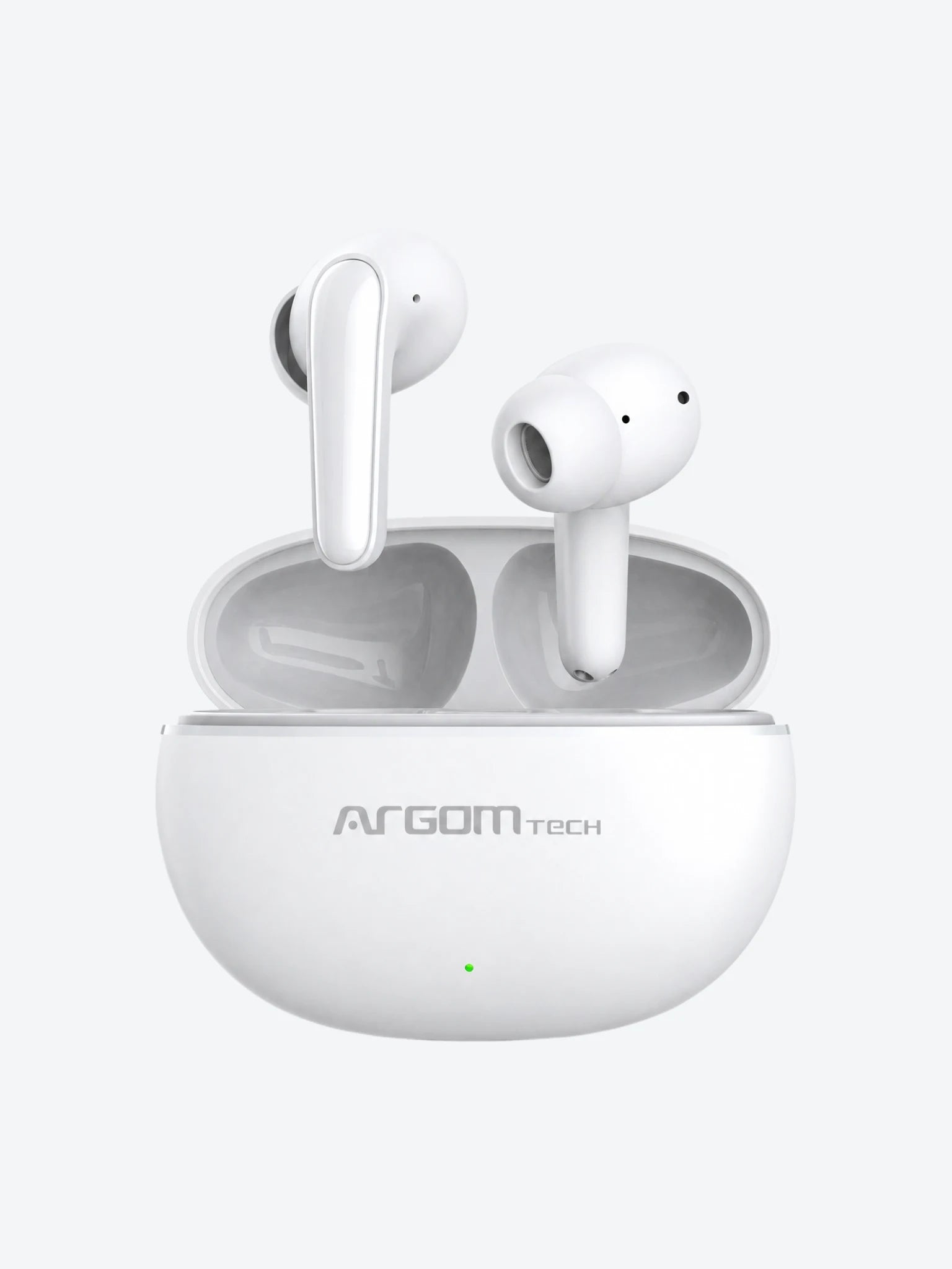 Auriculares Argom ARG-HS-5021WT Estereo Inalambricos Bluetooth SkeiPods E20 con Cancelacion de Ruido Dual ENC