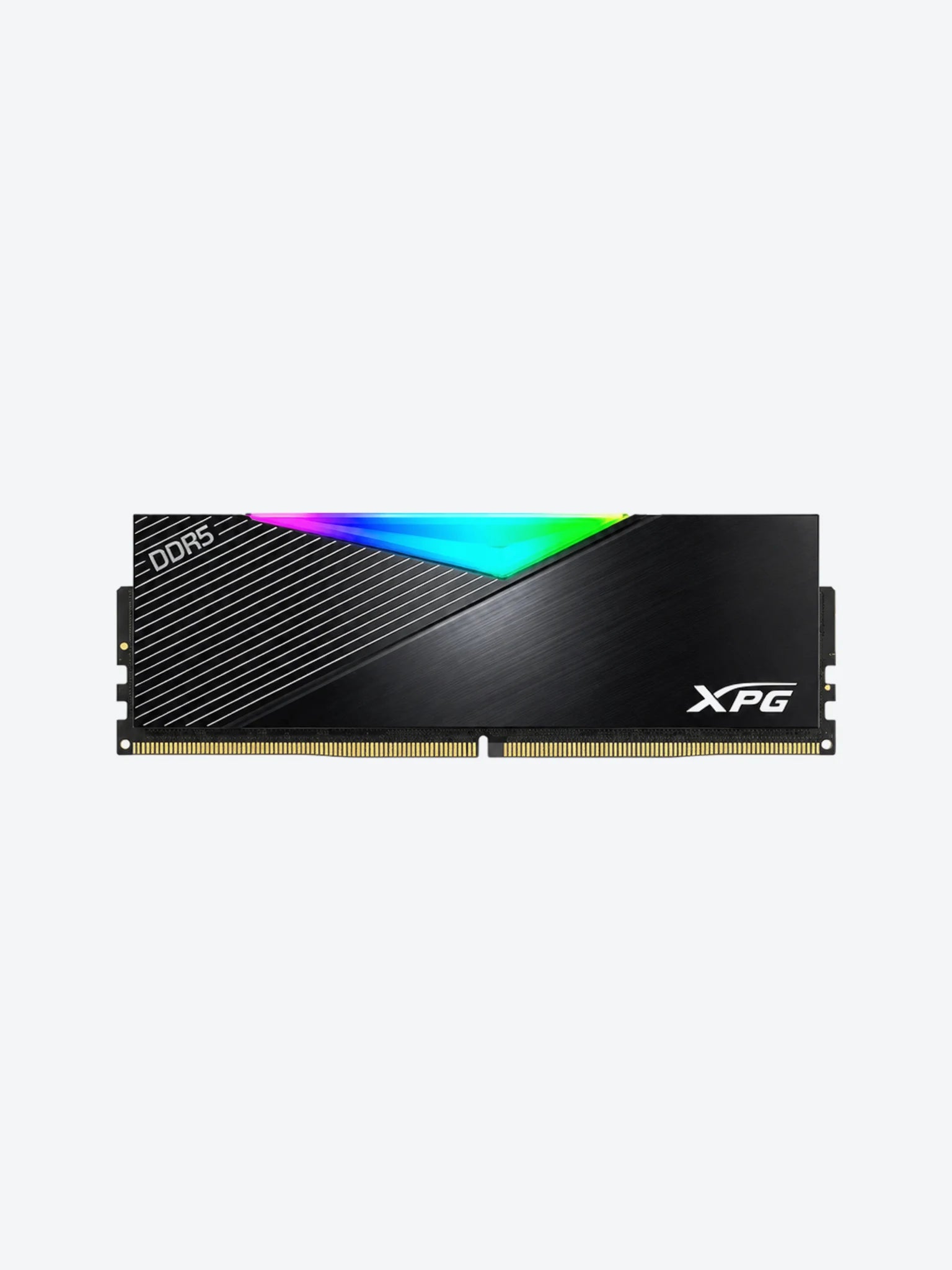 MEMORIA RAM PC 16GB ADATA XPG LANCER RGB AX5U6000C3016G CLARBK DDR5 6000 MHZ CL30 1.35 V DIMM 288 PINES