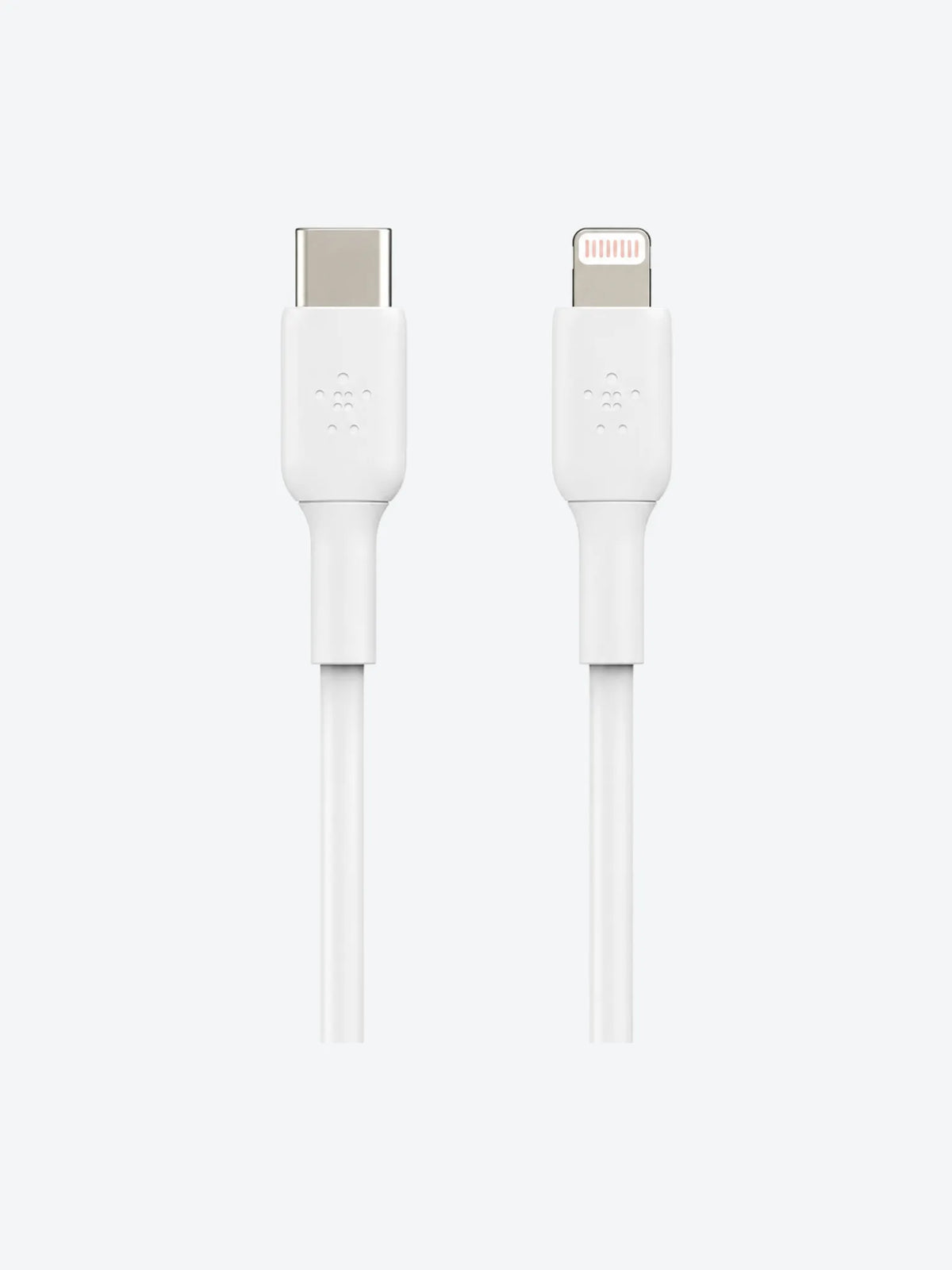 Belkin BoostCharge - Cable Lightning - 24 pin USB-C macho a Lightning macho - 3 m - blanco-1