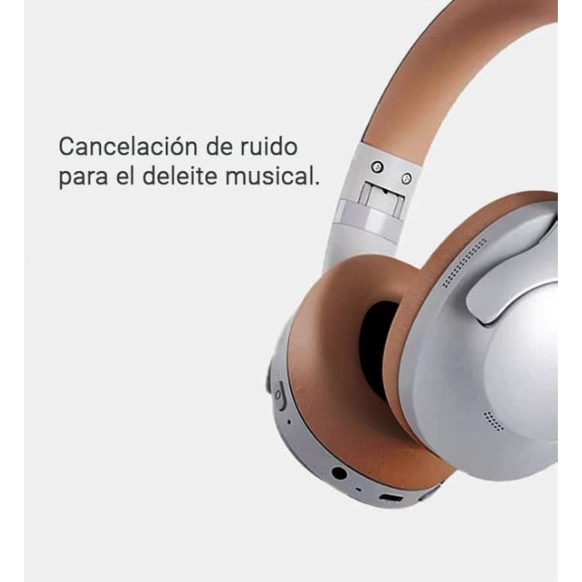 Headset Bianco Inalambrico BI-BT048A-ANC Color Cafe-4