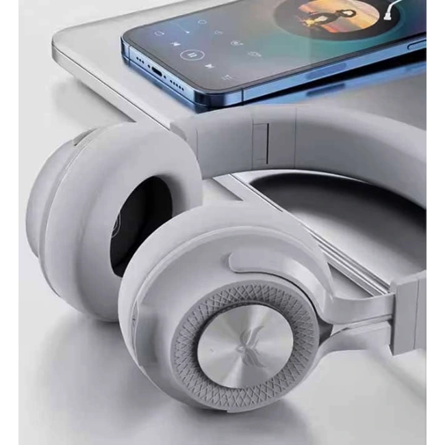 Headset Bianco Inalambrico Fingertime FREE P1 DP10887 Color Gris-8