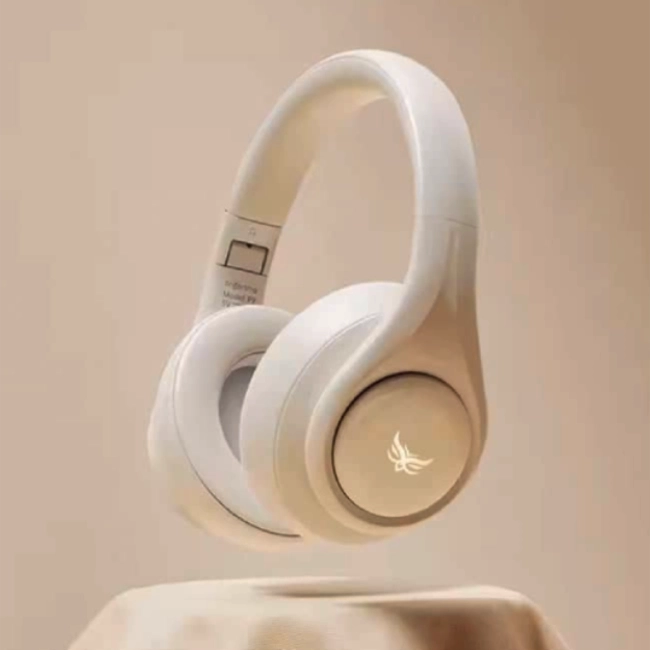 Headset Bianco Inalambrico Fingertime Free P9 BI-HUS-P009 Color Hueso-2