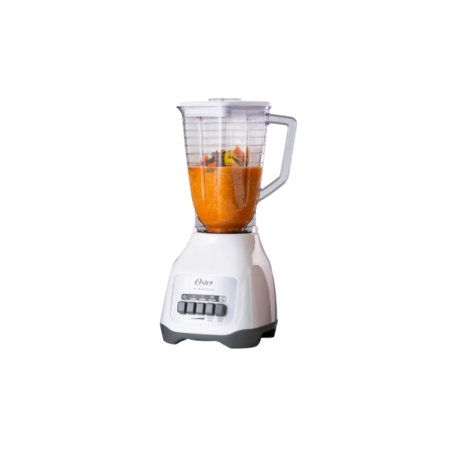 Licuadora Oster BLSTKAP-WPB-013 con 2 Velocidades 800W y Vaso Plastico Color Gris-4