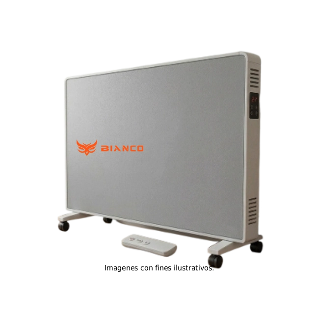 Calentador Bianco Convector BNC-WHT-O110WT Portatil con Control Remoto Color Blanco-1