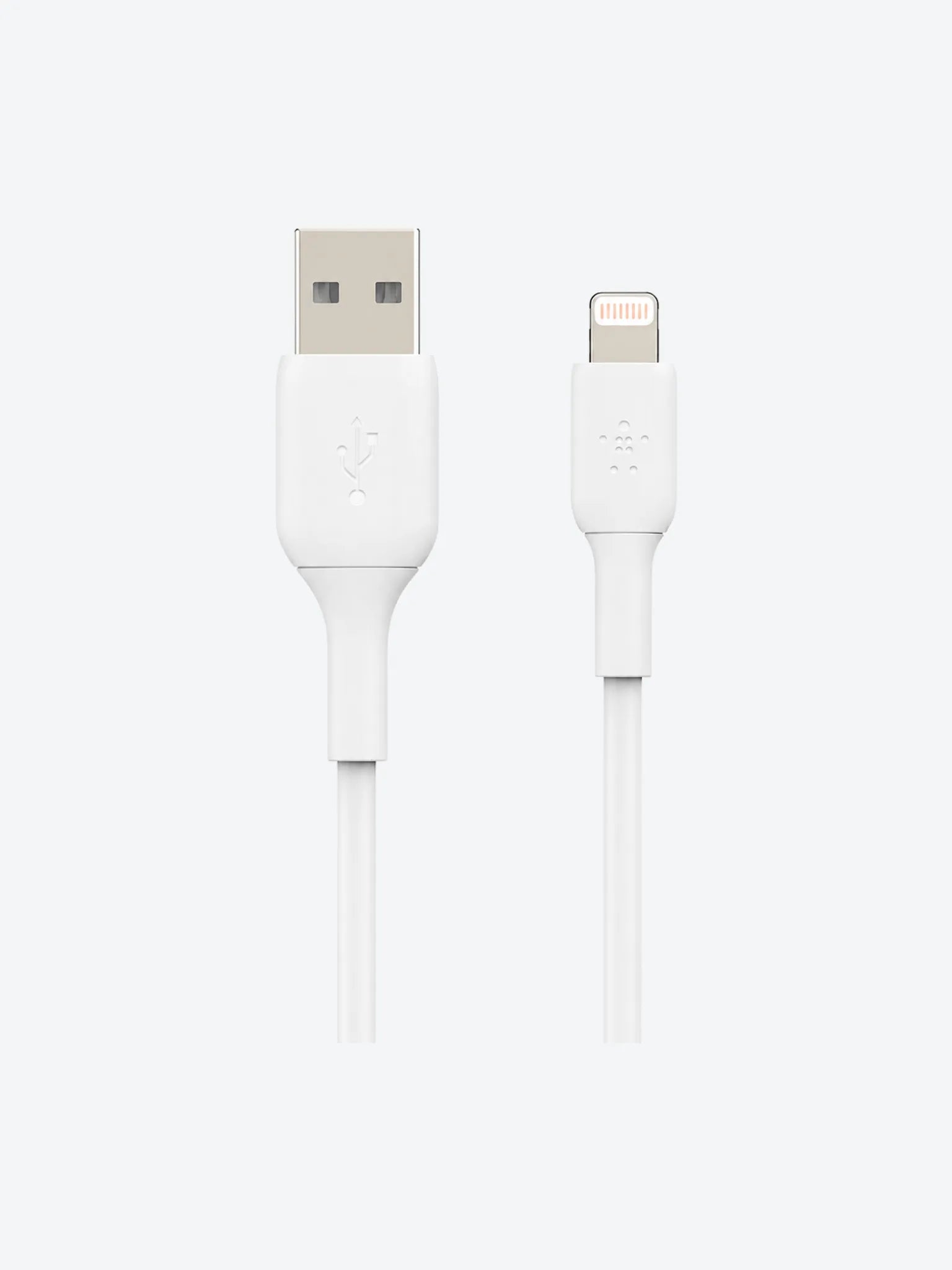Belkin BoostCharge - Cable Lightning - Lightning macho a USB macho - 3 m - blanco