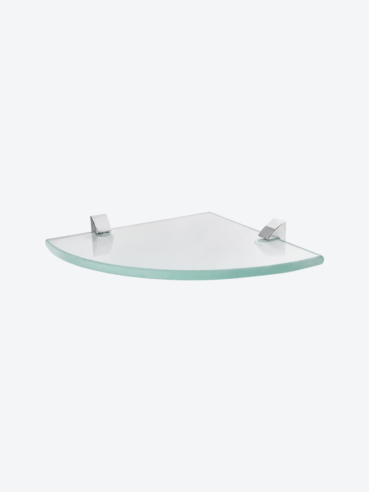 REPISA ESQUINERO, VIDRIO,0.8X20X20CM, SOP/VIS/METAL,CAP15LB
