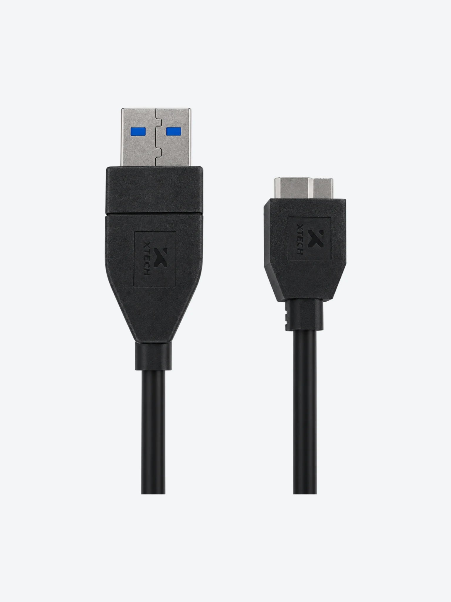 Xtech -   XTC-365 - Data cable - USB  to  Micro USB 3.0 - 91 cm - Black - 3ft for hard drives