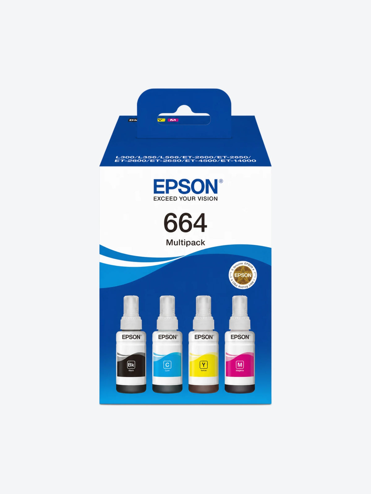 Epson T664 - 4 Pack CMYBK
