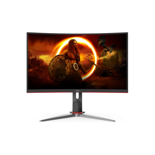 Monitor 32" AOC C32G2 Wled (1920 X 1080) 165Hz 1Ms Full Hd Hdmi Display Port Vga Freesync Curvo-1