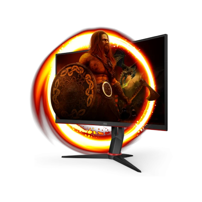 Monitor 32" AOC C32G2 Wled (1920 X 1080) 165Hz 1Ms Full Hd Hdmi Display Port Vga Freesync Curvo-4