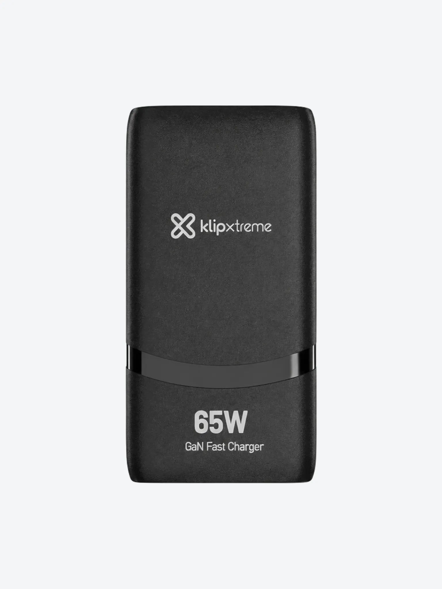 Klip Xtreme - Power converter / charger - 65 Watt - 2 x 24 pin USB-C - Laptop / Macbooks / Notebook / Cellular phone / Tablet - Wall - Para Smartphones, tablets, small devices - Slim