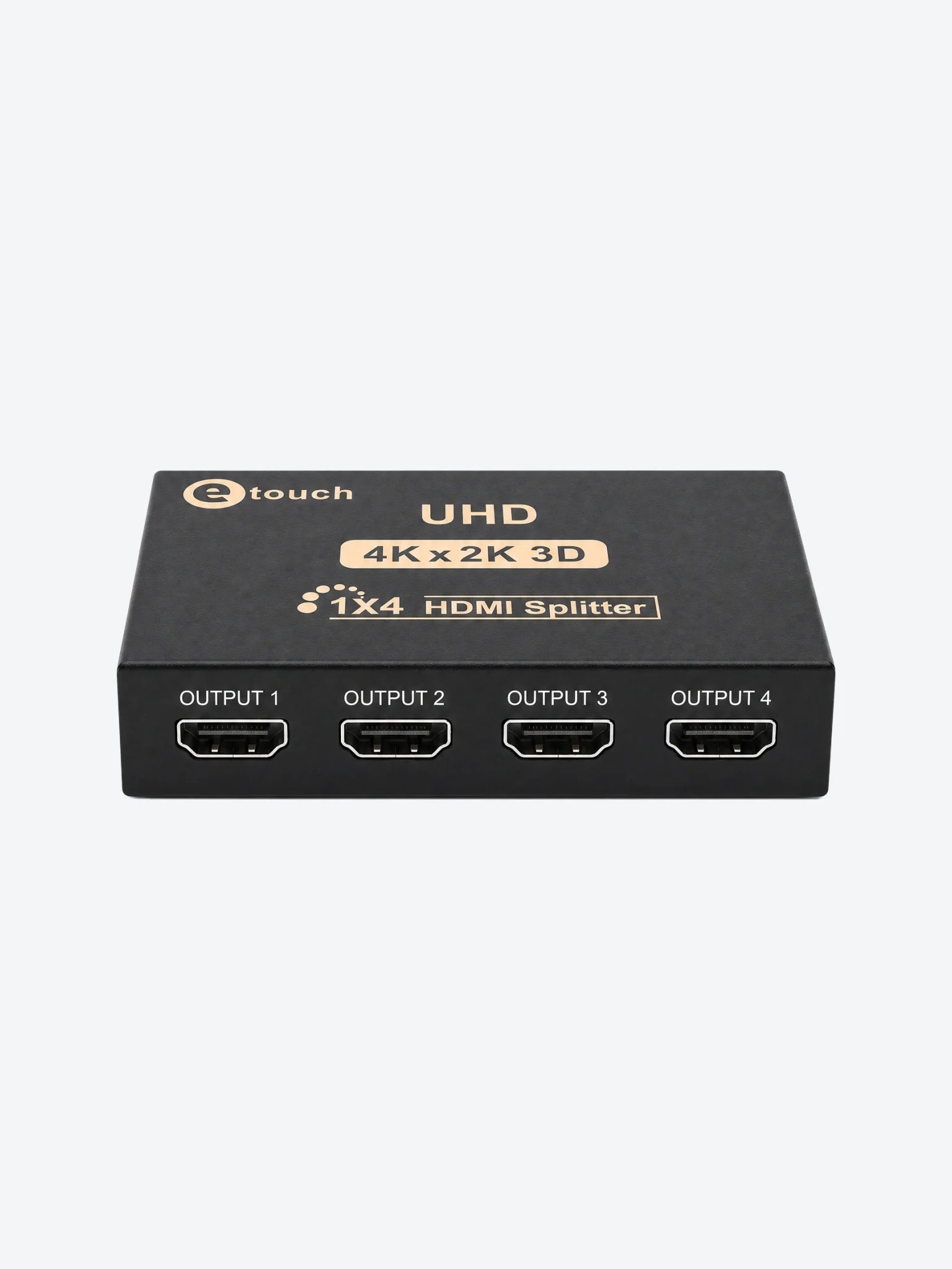 Splitter eTouch 335780 HDMI V1.4 2K 4K 4 Puertos HDMI 5Watts