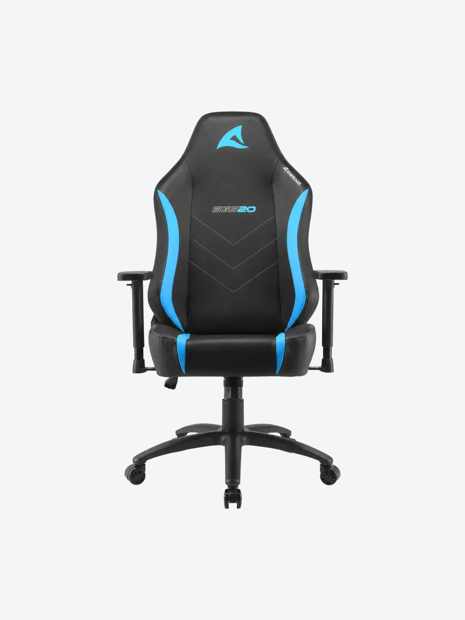 Silla Gamer Sharkoon SGS20 Color Negro con Azul 4044951034987