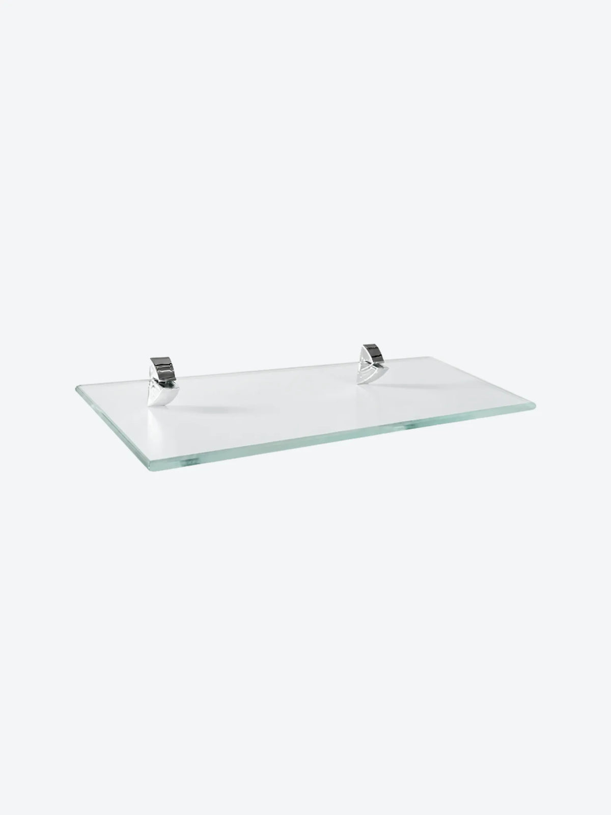 REPISA RECTA, VIDRIO,0.8X15X40CM, SOP/VIS/METAL,CAP15LB
