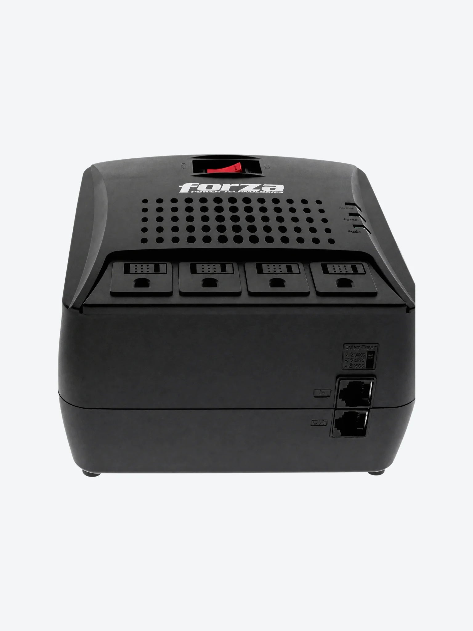 Regulador de Voltaje Automatico  FVR-3001  4 Tomas 3000VA-1500W 115V Color Negro-1