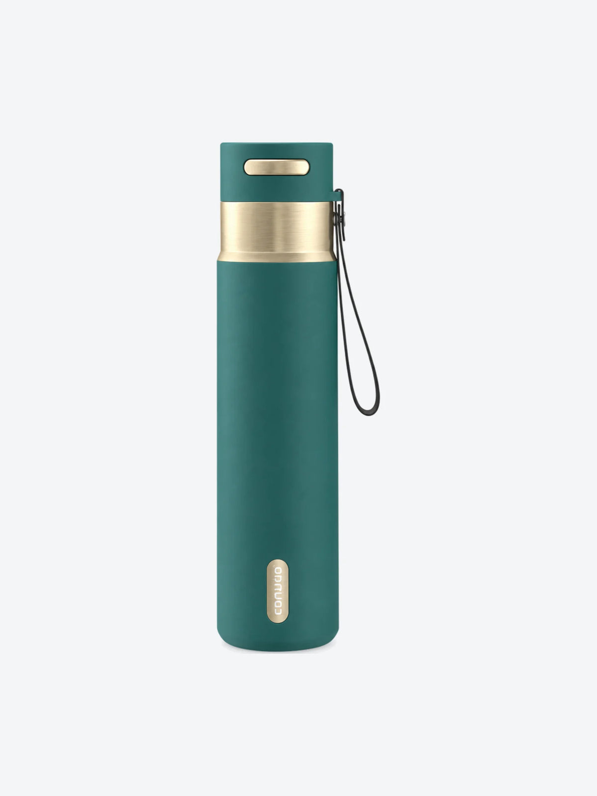 Termo Acero Inoxidable - 24 Oz - Verde Menta / Dorado