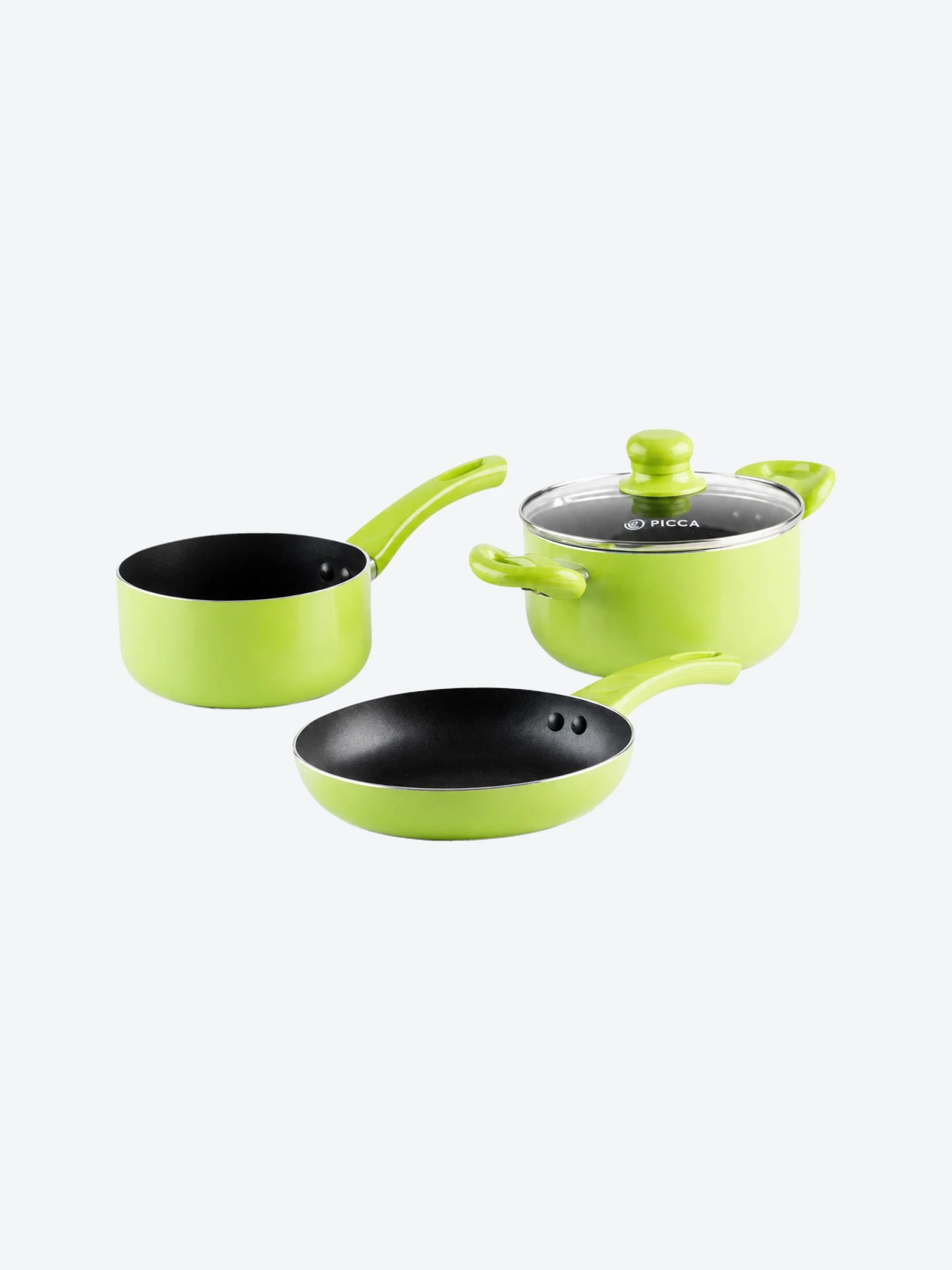 Bateria de Cocina Picca Sicilia PI004BTV 4 Piezas Dyflon Color Verde