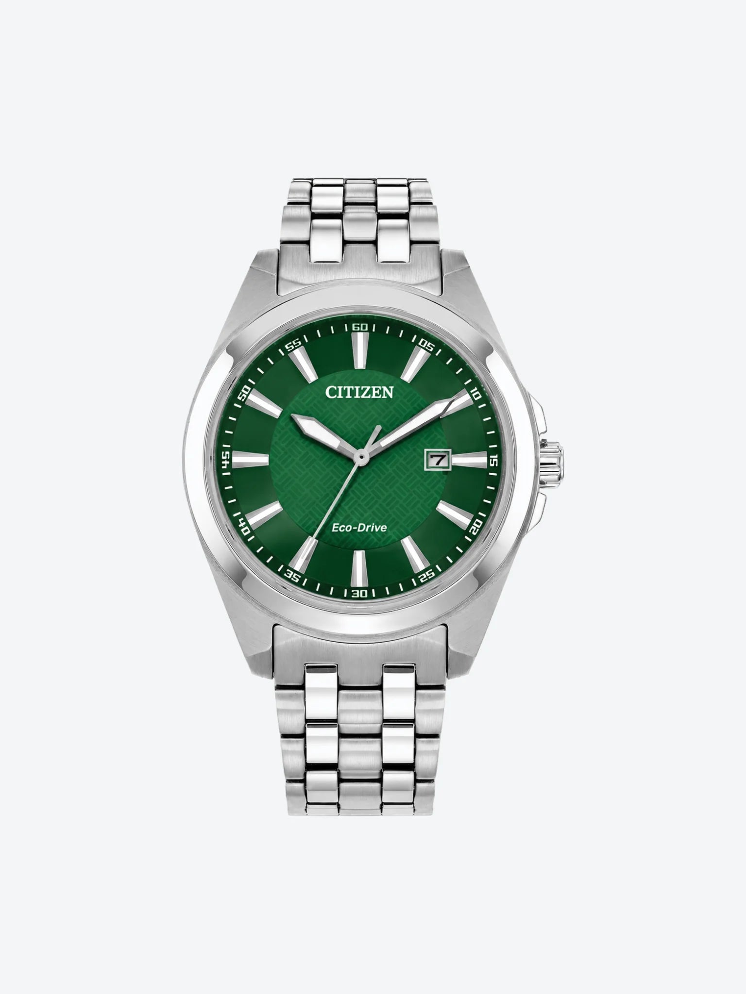 Citez Reloj Anlogo para Hombre - Plateado con Verde-1