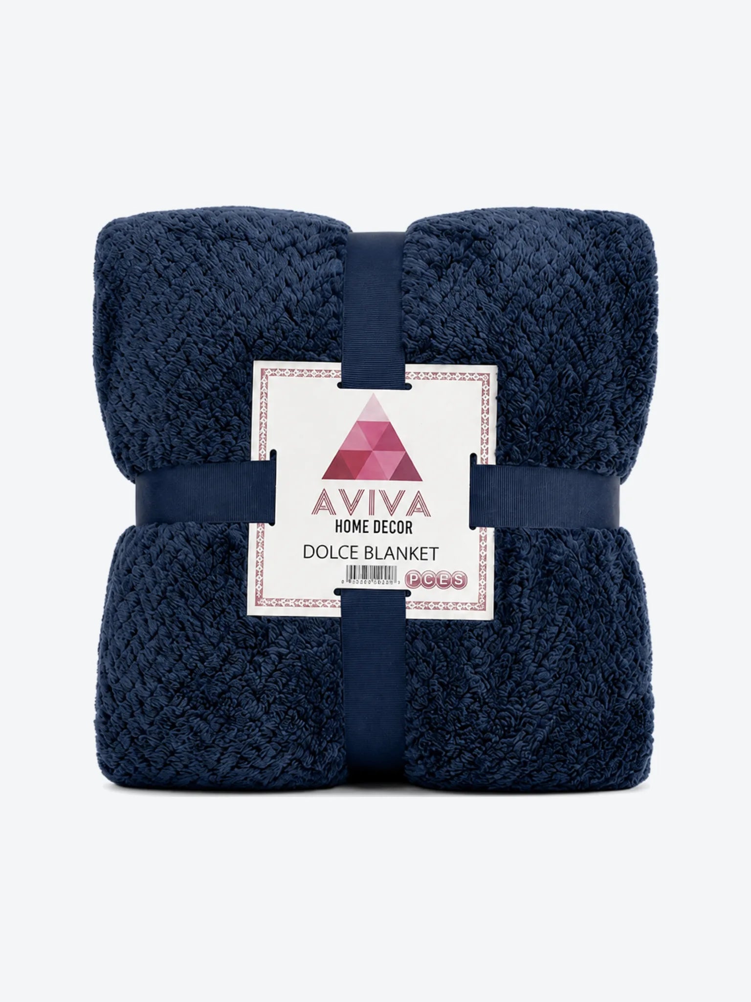 FRAZADA JACQUARD KING 240X220CM AZUL AVIVA-1