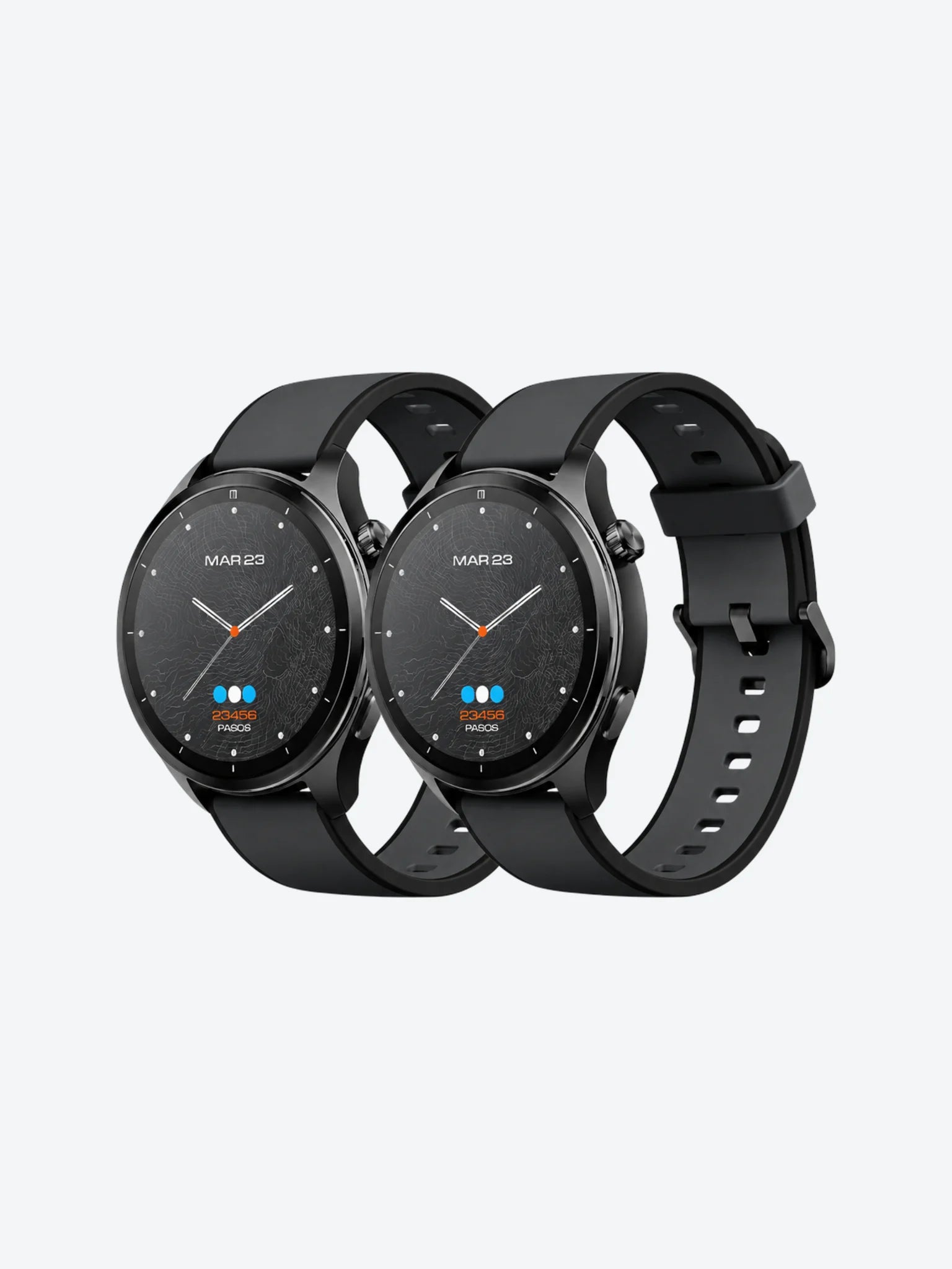 Dúo Relojes Inteligentes T9 Negros