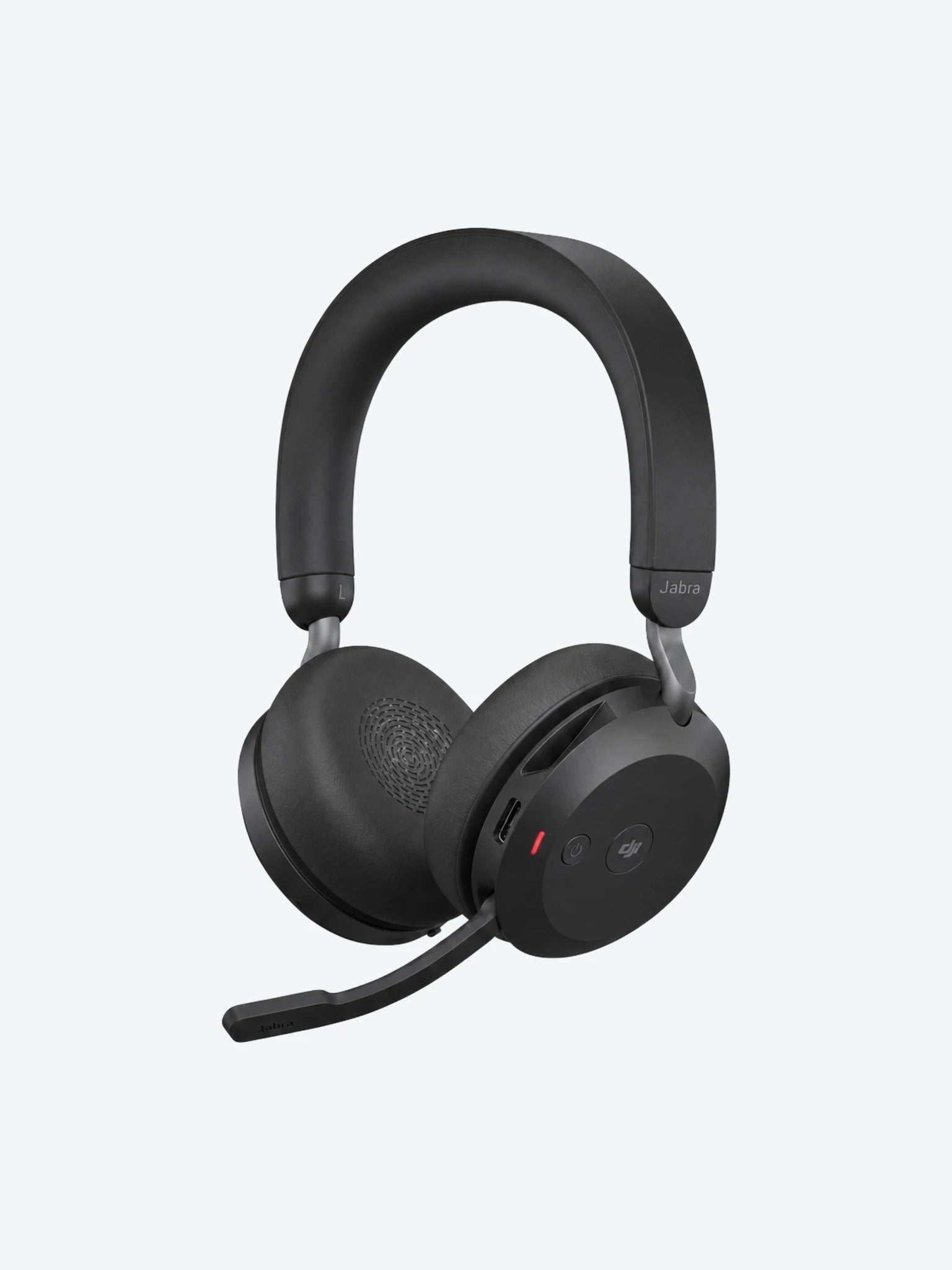 Jabra Evolve2 75 - Auricular - en oreja - Bluetooth - inalámbrico - cancelación de sonido activo - USB-A - aislamiento de ruido - negro - Certificado para Equipos de Microsoft