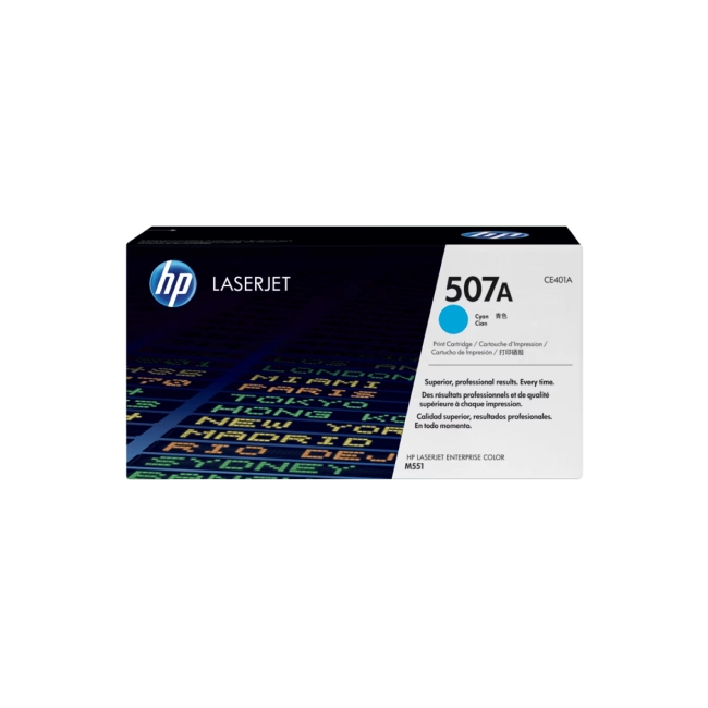 HP 507A CYAN TONER CARTRIDGE-2