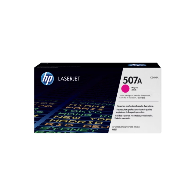 HP 507A MAGENTA LASERJET