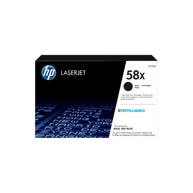 HP 58X Black Toner Cartridge