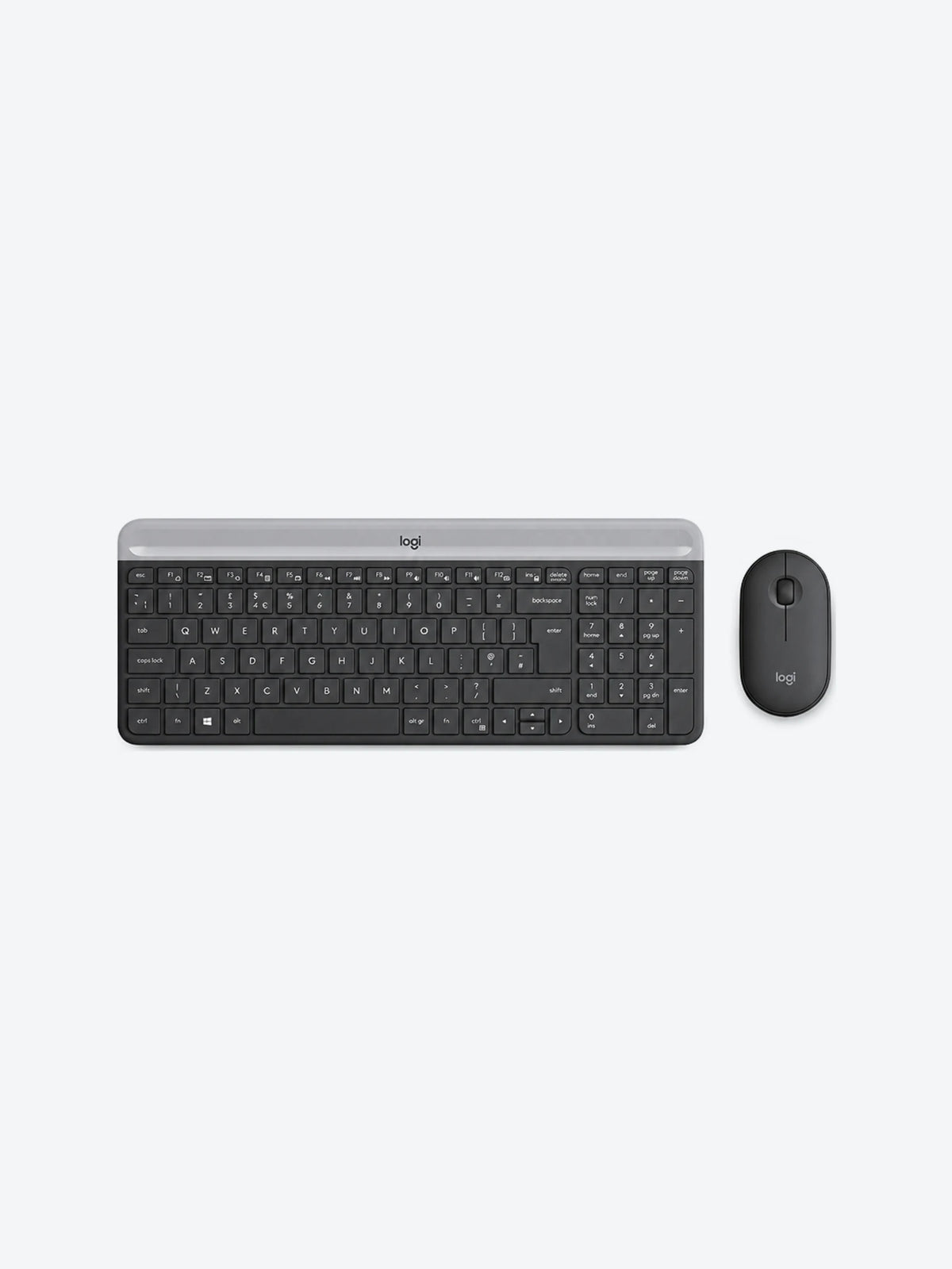 COMBO LOGITECH TECLADO Y MOUSE INALÁMBRICO SLIM MK470 GRAFITO-1