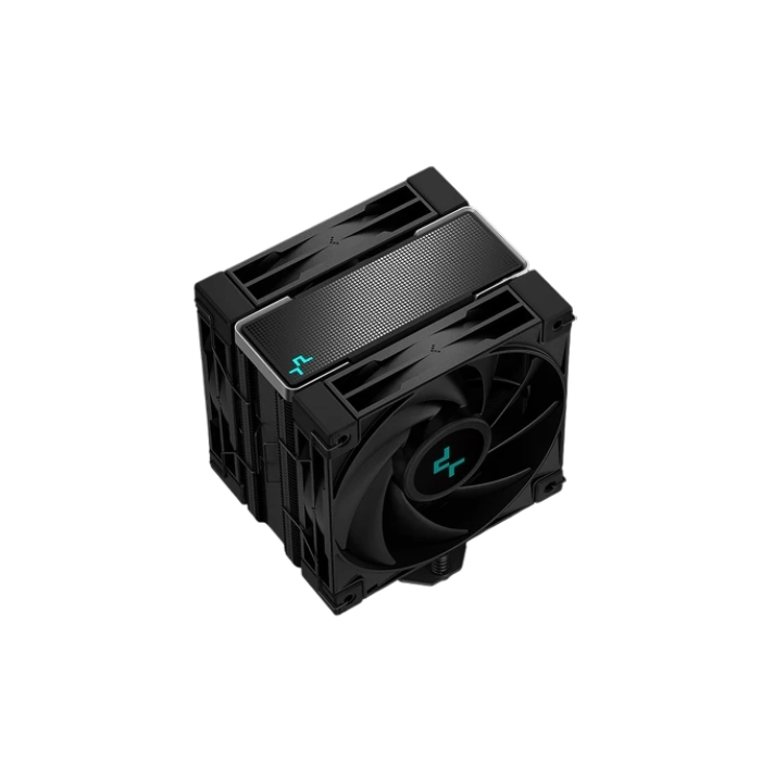 ENFRIAMIENTO DE AIRE DEEPCOOL AK400 ZERO DARK PLUS LGA1851/AM5 2X120MM FDB R-AK400-BKNNMD-G-1